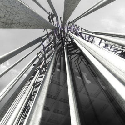 Projet de l'agence Rudy Ricciotti pour le Musée de la Romanité Musee Romanite Nimes Rudy Ricciotti 20 400x400