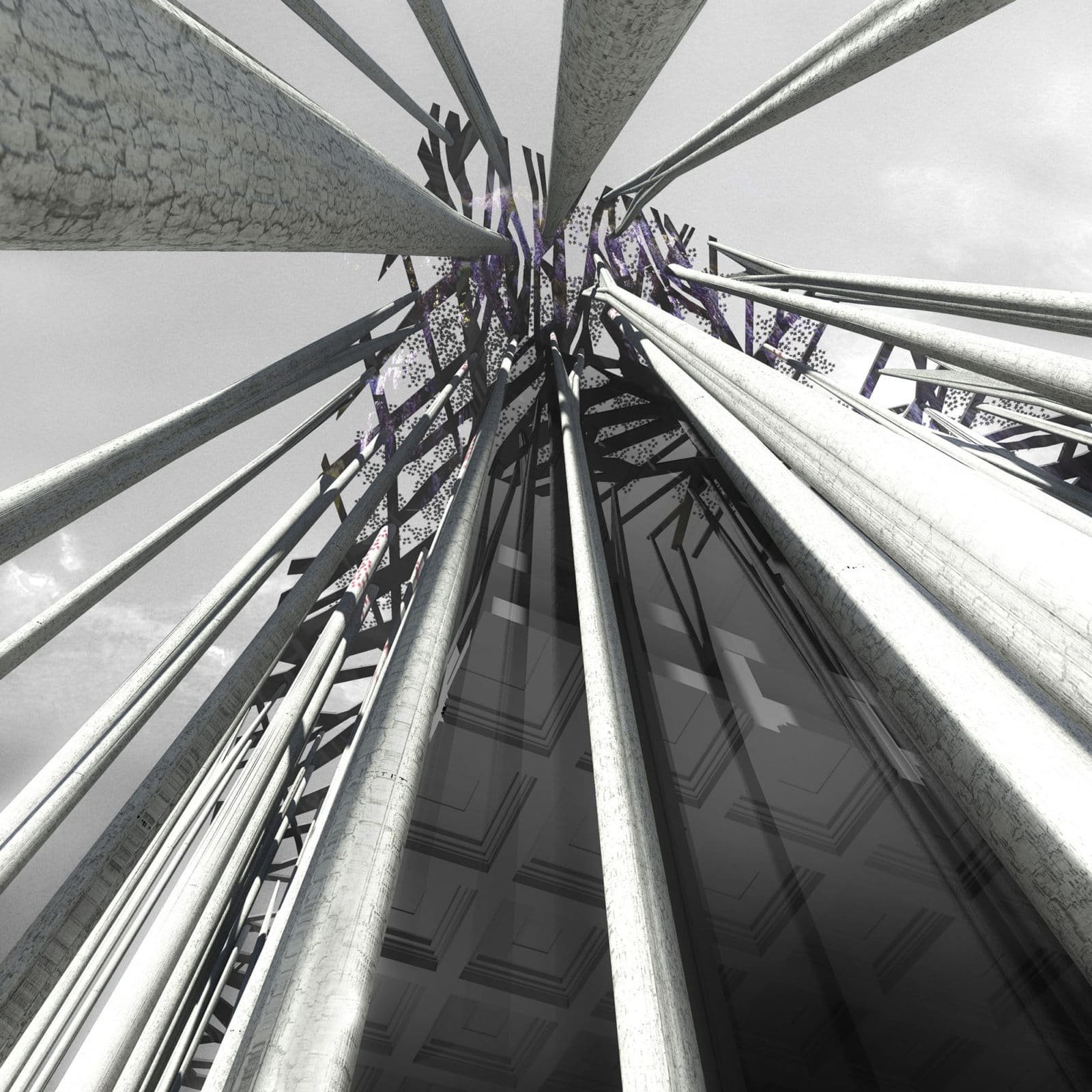 Projet de l'agence Rudy Ricciotti pour le Musée de la Romanité © Agence Rudy Ricciotti