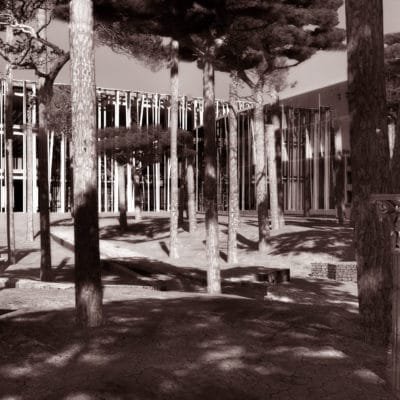 Projet de l'agence Rudy Ricciotti pour le Musée de la Romanité Musee Romanite Nimes Rudy Ricciotti 3 400x400