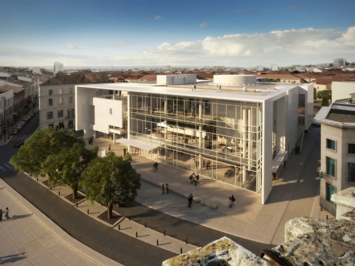 Dossier : Musée de la Romanité à Nîmes Proposition de Richard Meier et Partners