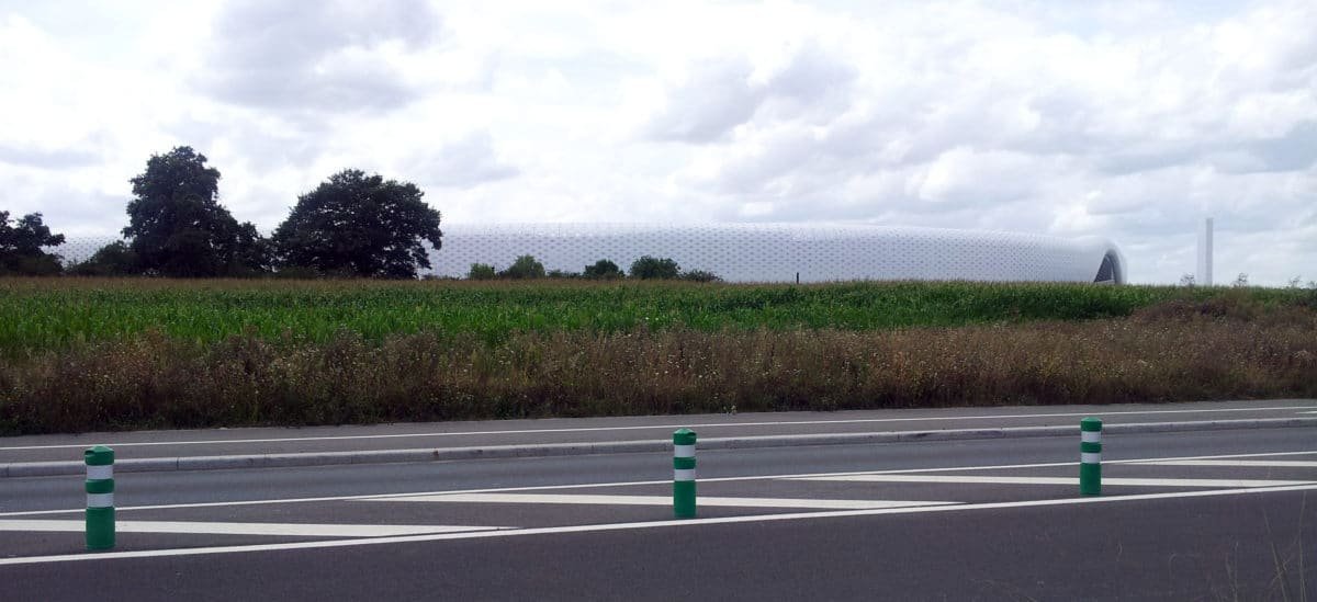 Centre commercial Atoll à Beaucouzé par Vincent Parreira et Antonio Virga © Kiiwan