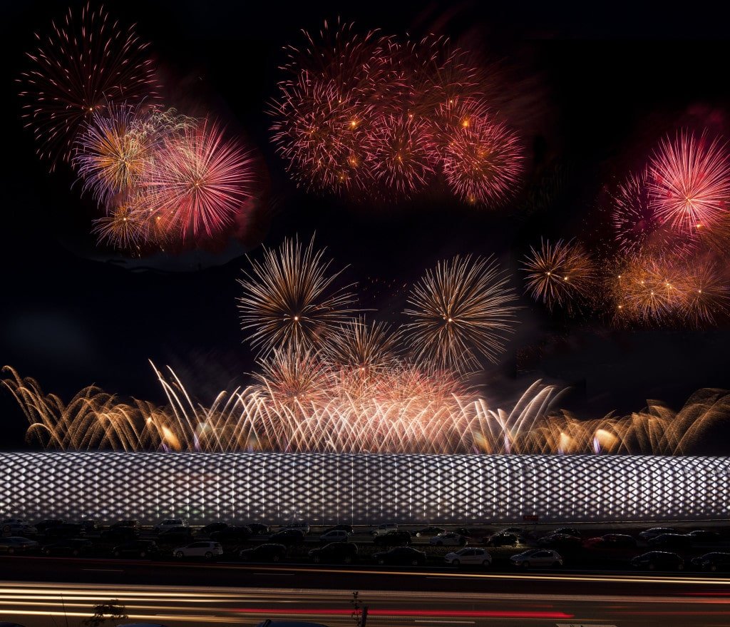 Centre commercial Atoll à Beaucouzé par Vincent Parreira et Antonio Virga © Luc Boegly