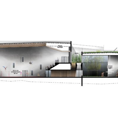 Atlantis Sport à Massy par Christophe Gulizzi Architecte Atlantis Sport Massy Christophe Gulizzi 18 400x400