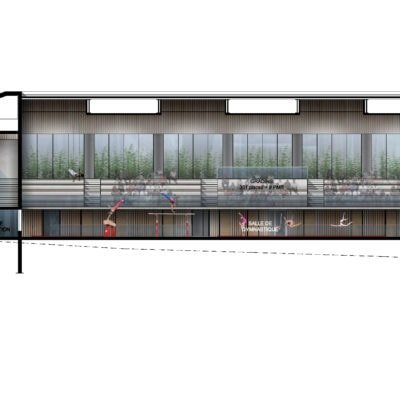 Atlantis Sport à Massy par Christophe Gulizzi Architecte Atlantis Sport Massy Christophe Gulizzi 19 400x400