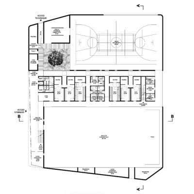 Atlantis Sport à Massy par Christophe Gulizzi Architecte Atlantis Sport Massy Christophe Gulizzi 23 400x400