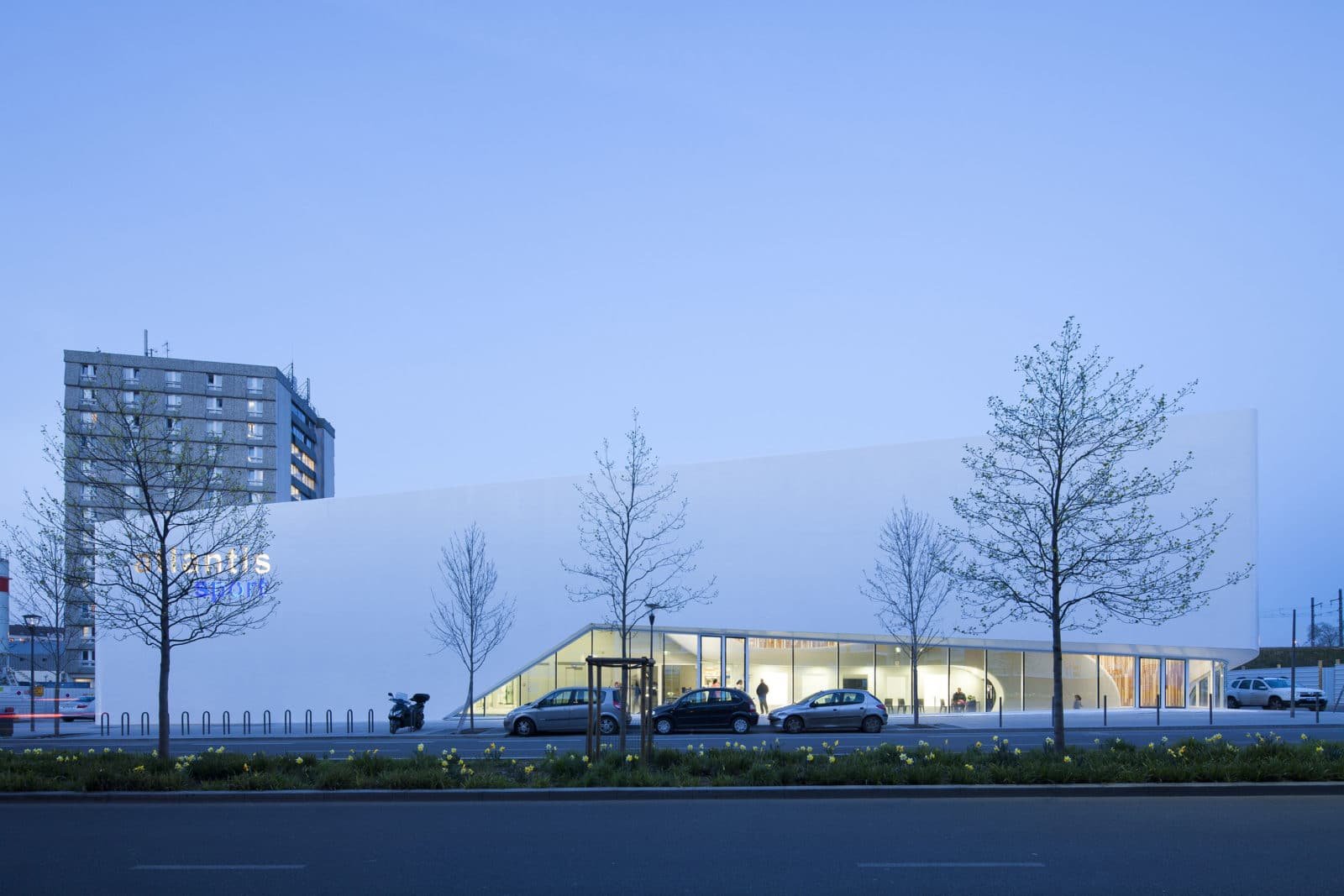 Atlantis Sport à Massy par Christophe Gulizzi Architecte © Mathieu Ducros