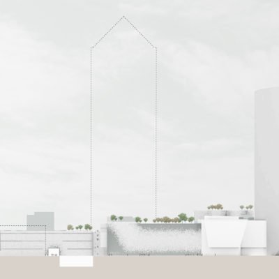 Centre commercial Part-Dieu à Lyon par MVRDV Facade Est 400x400