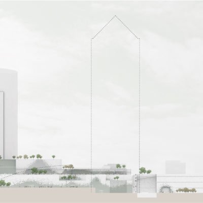 Centre commercial Part-Dieu à Lyon par MVRDV Facade Ouest Lyon 400x400