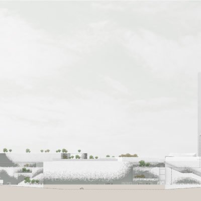 Centre commercial Part-Dieu à Lyon par MVRDV Facade Sud Lyon 400x400