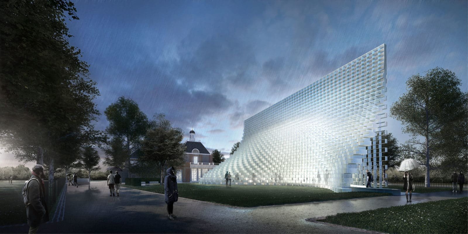 Serpentine Pavilion 2016 par BIG à Londres © BIG-Bjarke Ingels Group
