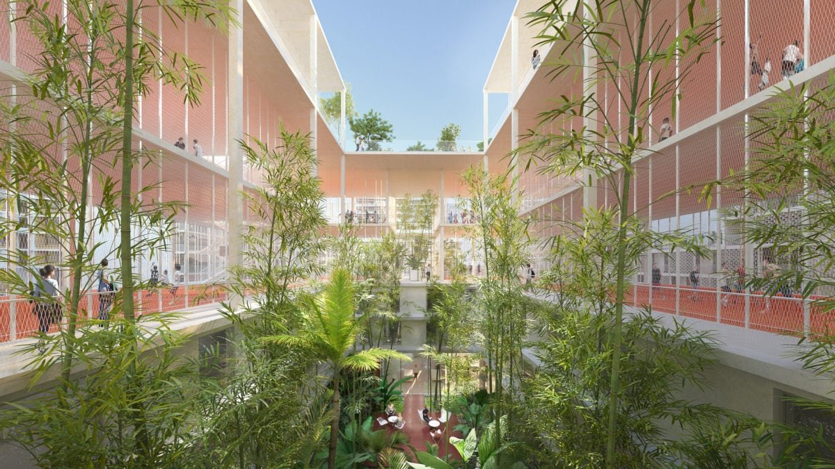 Laisné et Roussel dévoile une cité du bien-être à Nice Joia Meridia Vue Patio Oasis Copyright My Lucky Pixel For Laisne Roussel 1200x675