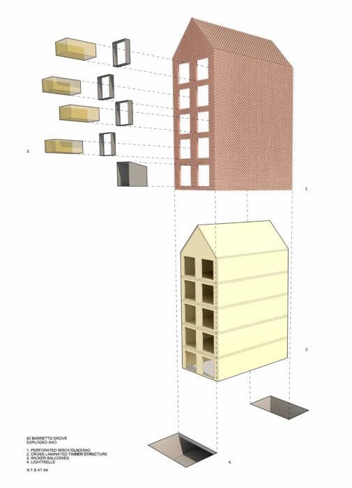 Immeuble Barretts Grove par Groupwork + Amin Taha Axo Barretts Grove Groupwork Cobstar 505x700