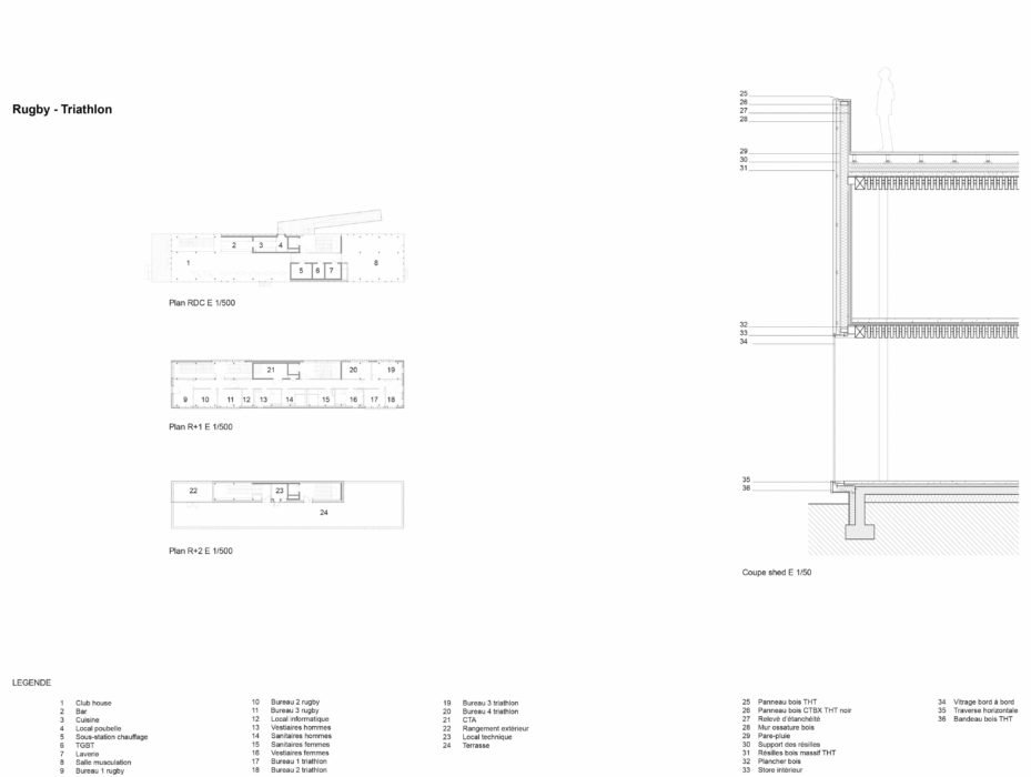 Complexe Sportif Boulogne Billancourt Mader Details Techniques 929x700