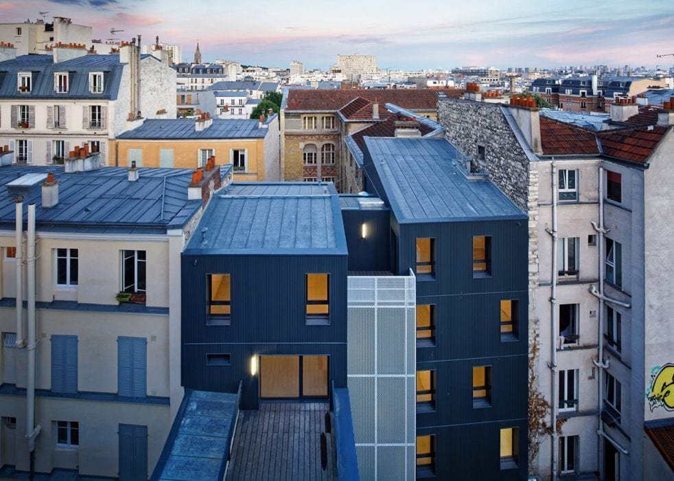 19 Logements sociaux à Paris par l'Atelier du Pont Logements Sociaux Paris Atelier Du Pont 10 982x700