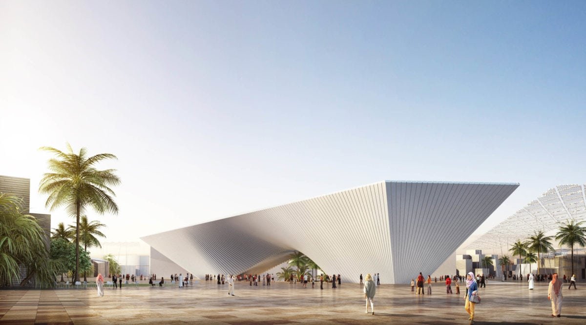 Le pavillon de l’opportunité pour l’Exposition Universelle de Dubaï 2020 par BIG Pavillon Opportunite Expo Dubai 2020 BIG A 1 1200x666