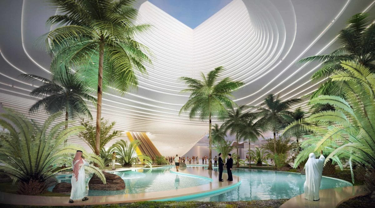 Le pavillon de l’opportunité pour l’Exposition Universelle de Dubaï 2020 par BIG Pavillon Opportunite Expo Dubai 2020 BIG A 8 1200x666