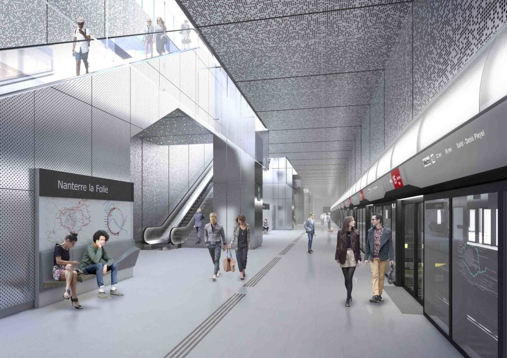 Gare de Nanterre-la-Folie par Architecture-Studio Gare Nanterre La Folie Architecture Studio 4 990x700