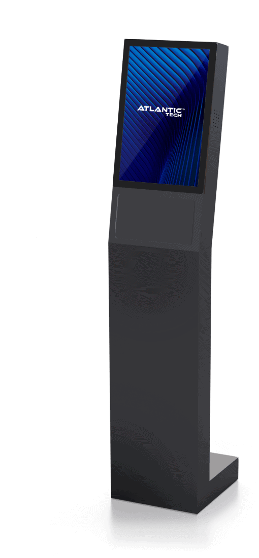 Une borne anti-covid pour les ERP Borde Digitale So Clean Covid Atlantic Tech 1